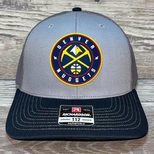 Denver Nuggets 3D Snapback Trucker Hat- Grey/ Charcoal/ Black